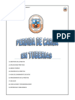 INFORME N 4 (Perdida de Carga)