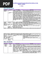 DIVERSIFICACIÓN CURRICULAR INSTITUCIÓN EDUCATIVA INICIAL #342 3 Años