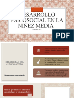 Desarrollo Psicosocial Niñez Media