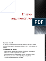 El Ensayo Argumentativo 2020 Utpl