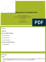 Topic 1 - Probability Distribution