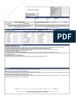 Anexo V Formulario Troca de Padrao