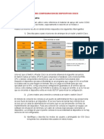 Actividades Configuracion de Dispositivos Cisco