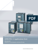 SIPROTEC 5 Application Note: SIP5-APN-021: SIPROTEC 5 Line Protection With Two FG Line