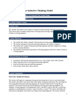 Inductive Model Lesson Plan