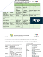 Plan de Accion Matematicas Grado 4°