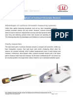 Advantages and Limitations of Confocal Chromatic Sensors