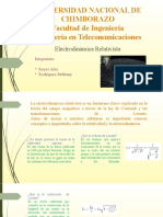 Presentación Electrodinámica Relativista