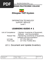 Ethiopian TVET-System: Learning Guide # 1