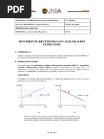 Cuarta Práctica MRUV