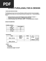 Structuralanalysis & Design