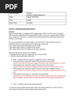 Exercise 1: Identifying Appropriate Subnets Scenario