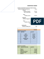 Reinforcement Cement Concrete Rate Analysis Sheetxlsx