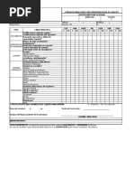 Inspeccion Preoperacional de Manlift