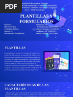 Diapositiva Plantillas y Formularios