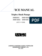 Service Manual: Triplex Slush Pumps