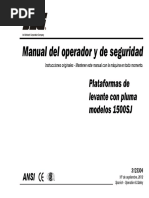 Manual de Operacion JLG 1500SJ