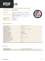 7x14 AWG 600V Overall Shielded Control Cable - 8BCP107109 - V - 1 - R - 20