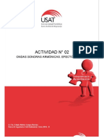 Actividad #02. Ondas Sonoras Armónicas. Efecto Doppler. Ingeniería Civil Ambiental. Ciclo 2016 - II