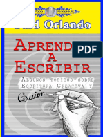 Aprender A Escribir