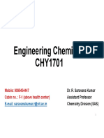 Module-4 Ec Chy1701 Dr. R. Saravanakumar