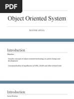 Object Oriented System: Manish Aryal