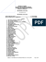 Cabinet PS CAS No. 33 42 of 2018 Okiya Omtata Okoiti Another vs. PSC Others Nairobi