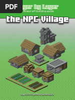 Layer by Layer A Minecraft Building Guide The NPC Village