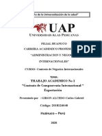 Trabajo Academico 1 Contrato de Compraventa Internacional