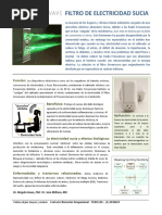 Electricidad Sucia y Filtro