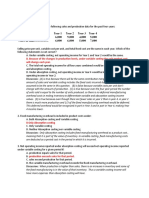 Managerial Accounting CVP and Absorption Combined