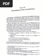 Amendment of Constitution (VN Shukla)