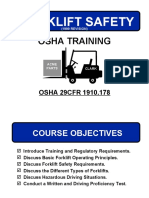 Forklift Safety: Osha Training