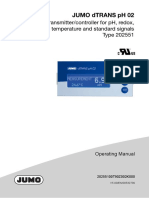 Buku Panduan Unit PH Meter Jumo PH Dtrans