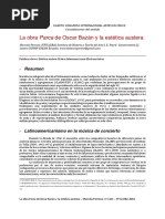 La Obra Parca de Oscar Bazan y La Esteti