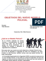 Diapositiva Nuevo Modelo Policial