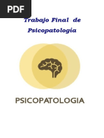 Trabajo Final de Psicopatologia Tema 3