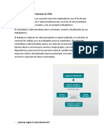 Subcontratación de Empresas en Chile