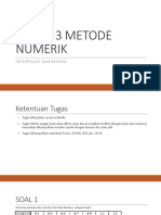 Tugas 3 - Metode Numerik A Pagi