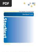 StorNext 4 Tuning Guide