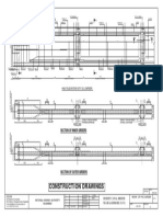 Construction Drawings: Half Elevation of P.S.C.Girder