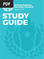 UNSC Study Guide 2021