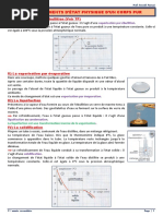 Cours Les Changements D'état Physique D'un Corps Pur - 1ere Année