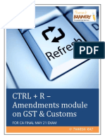 CA Final IDT Amendments May21 Tharun Raj @CA - Study - Notes