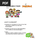 F1-C1 Intro To Science