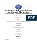 Informe de Lectura de Psicologia Clinica