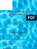 Physiologie Du Liquide Amniotique - Cours Maïeutique VITSE P1 - UE8