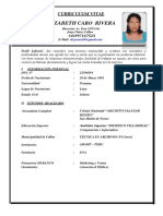 CV. Documentado Elizabeth