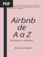 AIRBNB de A A Z - Faxineiras e A - Beatriz Balde