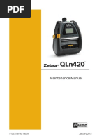 Zebra QLn420 Maintenance Manual